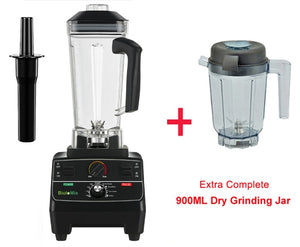 BPA Free 2L Jar 2200W Professional Smart Timer Pre-programed Blender Mixer Juicer Food Processor Ice Smoothies Crusher
