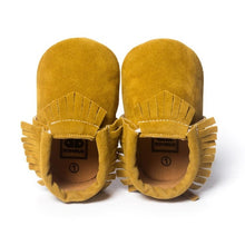 Load image into Gallery viewer, 2020 PU Suede Leather Newborn Baby Moccasins Shoes Soft Soled Non-slip Crib First Walker