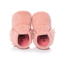 Load image into Gallery viewer, 2020 PU Suede Leather Newborn Baby Moccasins Shoes Soft Soled Non-slip Crib First Walker