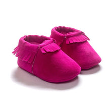 Load image into Gallery viewer, 2020 PU Suede Leather Newborn Baby Moccasins Shoes Soft Soled Non-slip Crib First Walker