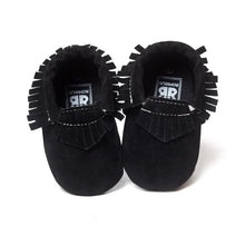 Load image into Gallery viewer, 2020 PU Suede Leather Newborn Baby Moccasins Shoes Soft Soled Non-slip Crib First Walker