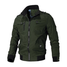 Load image into Gallery viewer, Mountainskin Casual Jacket Men Spring Autumn Army Military Jackets Mens Coats Male Outerwear Windbreaker Brand Clothing SA779