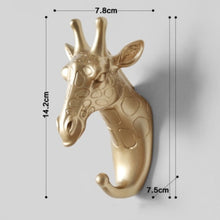 Load image into Gallery viewer, Wall Coat Rack Home Wall Decoration Animal Head Rack