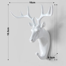 Load image into Gallery viewer, Wall Coat Rack Home Wall Decoration Animal Head Rack