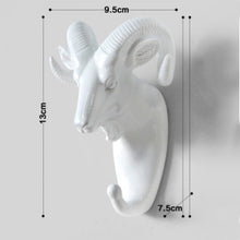 Load image into Gallery viewer, Wall Coat Rack Home Wall Decoration Animal Head Rack