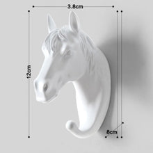 Load image into Gallery viewer, Wall Coat Rack Home Wall Decoration Animal Head Rack