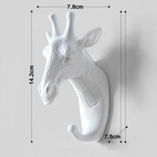 Load image into Gallery viewer, Wall Coat Rack Home Wall Decoration Animal Head Rack