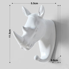 Load image into Gallery viewer, Wall Coat Rack Home Wall Decoration Animal Head Rack