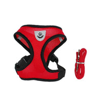 Load image into Gallery viewer, Cat Dog Adjustable Harness Vest Walking Lead Leash For Puppy Dogs Collar Polyester Mesh Harness For Small Medium Dog Cat Pet