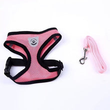 Load image into Gallery viewer, Cat Dog Adjustable Harness Vest Walking Lead Leash For Puppy Dogs Collar Polyester Mesh Harness For Small Medium Dog Cat Pet
