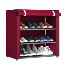 Load image into Gallery viewer, Multilayer Shoe Rack Detachable Dustproof Nonwoven Fabric Shoe Cabinet Home Standing Space-saving Stand Holder Shoes Organizer