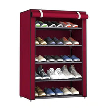 Load image into Gallery viewer, Multilayer Shoe Rack Detachable Dustproof Nonwoven Fabric Shoe Cabinet Home Standing Space-saving Stand Holder Shoes Organizer