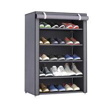 Load image into Gallery viewer, Multilayer Shoe Rack Detachable Dustproof Nonwoven Fabric Shoe Cabinet Home Standing Space-saving Stand Holder Shoes Organizer