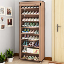 Load image into Gallery viewer, Multilayer Shoe Rack Detachable Dustproof Nonwoven Fabric Shoe Cabinet Home Standing Space-saving Stand Holder Shoes Organizer