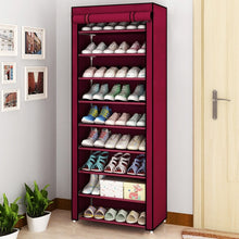 Load image into Gallery viewer, Multilayer Shoe Rack Detachable Dustproof Nonwoven Fabric Shoe Cabinet Home Standing Space-saving Stand Holder Shoes Organizer