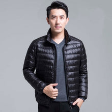 Load image into Gallery viewer, Men&#39;s All-Season Ultra Lightweight Packable Down Jacket Water and Wind-Resistant Breathable Coat Big Size Men Hoodies Jackets