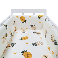 Load image into Gallery viewer, baby nursery Nordic Stars Design Baby Bed Thicken Bumper One-piece Crib Around Cushion Cot Protector Pillows Newborns Room Decor