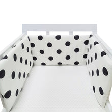 Load image into Gallery viewer, baby nursery Nordic Stars Design Baby Bed Thicken Bumper One-piece Crib Around Cushion Cot Protector Pillows Newborns Room Decor