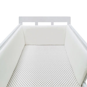 baby nursery Nordic Stars Design Baby Bed Thicken Bumper One-piece Crib Around Cushion Cot Protector Pillows Newborns Room Decor
