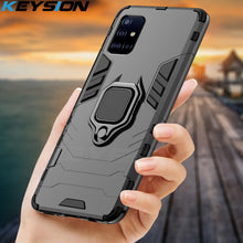Load image into Gallery viewer, KEYSION Shockproof Case for Samsung A51 A71 A31 Phone Cover for Galaxy S20 Ultra S10 Lite Note 10 Plus A50 A70 A40 A10 A01 A21S