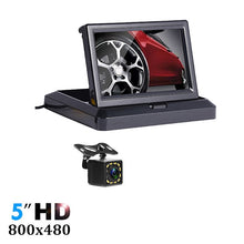 Load image into Gallery viewer, 4.3 inch HD Foldable Car Rear View Monitor Reversing LCD TFT Display with Night Vision Backup Rearview Camera for Vehicle