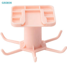 Load image into Gallery viewer, kitchen hook organizer bathroom hanger wall dish drying rack holder for lid cooking accessories Cupboard storage Cabinet shelf