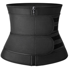Load image into Gallery viewer, Women Waist Trainer Neoprene Body Shaper Belt Slimming Sheath Belly Reducing Shaper Tummy Sweat Shapewear Workout Shaper Corset