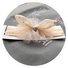 Load image into Gallery viewer, Balleenshiny Infant Child Hair Band Three-dimensional Alloy Rhinestone Crown Headdress Baby Girl Mesh Elastic Headband Turban