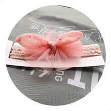 Load image into Gallery viewer, Balleenshiny Infant Child Hair Band Three-dimensional Alloy Rhinestone Crown Headdress Baby Girl Mesh Elastic Headband Turban