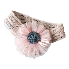 Load image into Gallery viewer, Balleenshiny Infant Child Hair Band Three-dimensional Alloy Rhinestone Crown Headdress Baby Girl Mesh Elastic Headband Turban