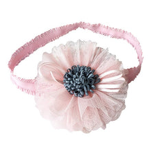 Load image into Gallery viewer, Balleenshiny Infant Child Hair Band Three-dimensional Alloy Rhinestone Crown Headdress Baby Girl Mesh Elastic Headband Turban