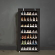 Load image into Gallery viewer, Multilayer Shoe Rack Detachable Dustproof Nonwoven Fabric Shoe Cabinet Home Standing Space-saving Stand Holder Shoes Organizer