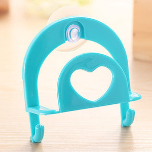 Kitchen Organizer Suction Cup Sink Drain Rack Sponge Storage Holder Kitchen Sink Soap Rack Drainer Rack  Bathroom Accessories