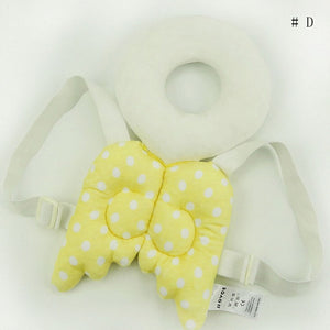 New Brand Cute Baby Infant Toddler Newborn Head Back Protector Safety Pad Harness Headgear Cartoon Baby Head Protection Pad