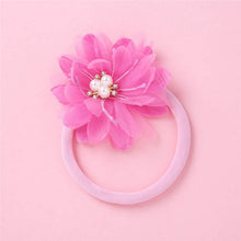 Load image into Gallery viewer, Balleenshiny Infant Child Hair Band Three-dimensional Alloy Rhinestone Crown Headdress Baby Girl Mesh Elastic Headband Turban