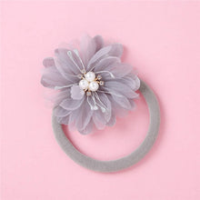 Load image into Gallery viewer, Balleenshiny Infant Child Hair Band Three-dimensional Alloy Rhinestone Crown Headdress Baby Girl Mesh Elastic Headband Turban