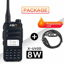Load image into Gallery viewer, KSUN  Walkie Talkie Dual Band Handheld Two Way Ham Radio Communicator HF Transceiver Amateur Handy Walkie-talkie