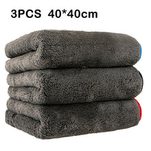 Load image into Gallery viewer, Car Cleaning Towel 1200GSM Car Detailing 40*40cm 60*90cm Microfiber Drying Towels Auto Polishing Tool Car Wash Cloth Accessories