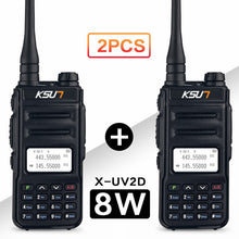 Load image into Gallery viewer, KSUN  Walkie Talkie Dual Band Handheld Two Way Ham Radio Communicator HF Transceiver Amateur Handy Walkie-talkie