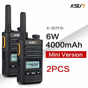 KSUN  Walkie Talkie Dual Band Handheld Two Way Ham Radio Communicator HF Transceiver Amateur Handy Walkie-talkie