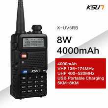 Load image into Gallery viewer, KSUN  Walkie Talkie Dual Band Handheld Two Way Ham Radio Communicator HF Transceiver Amateur Handy Walkie-talkie