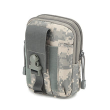 Load image into Gallery viewer, Men Tactical Molle Pouch Belt Waist Pack Bag Small Pocket Military Waist Pack Running Pouch Travel Camping Bags Soft back