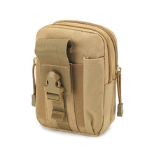 Load image into Gallery viewer, Men Tactical Molle Pouch Belt Waist Pack Bag Small Pocket Military Waist Pack Running Pouch Travel Camping Bags Soft back