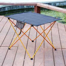 Load image into Gallery viewer, Portable Foldable Table Camping Outdoor Furniture Computer Bed Tables Picnic 6061 Aluminium Alloy Ultra Light Folding Desk