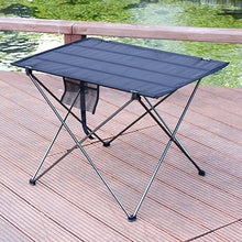 Load image into Gallery viewer, Portable Foldable Table Camping Outdoor Furniture Computer Bed Tables Picnic 6061 Aluminium Alloy Ultra Light Folding Desk