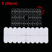 Load image into Gallery viewer, 20pcs Transparent Wall Hooks Waterproof Strong Adhesive Hooks Rack for Home Kitchen Bathroom Hanger Hook Organizer Key Holder