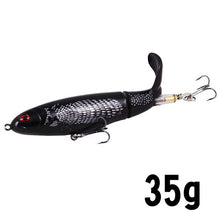 Load image into Gallery viewer, GOBYGO 1PCS Whopper Popper 10cm/14cm Fishing Lure Artificial Bait Hard Soft Rotating Tail Fishing Tackle Geer Pesca
