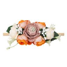 Load image into Gallery viewer, Pearl Baby Headbands Flower For Girls Handmade Bundle Nylon Elastic  Hair Band Baby Hairband Headdress Newborn Hair Accessories