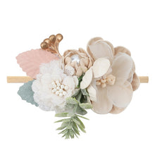 Load image into Gallery viewer, Pearl Baby Headbands Flower For Girls Handmade Bundle Nylon Elastic  Hair Band Baby Hairband Headdress Newborn Hair Accessories