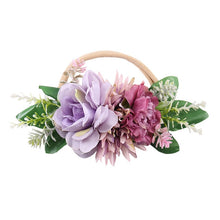 Load image into Gallery viewer, Pearl Baby Headbands Flower For Girls Handmade Bundle Nylon Elastic  Hair Band Baby Hairband Headdress Newborn Hair Accessories